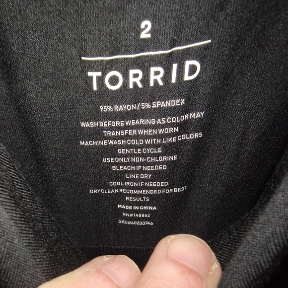 Torrid Black Maxi Dress - Picture 6 of 11